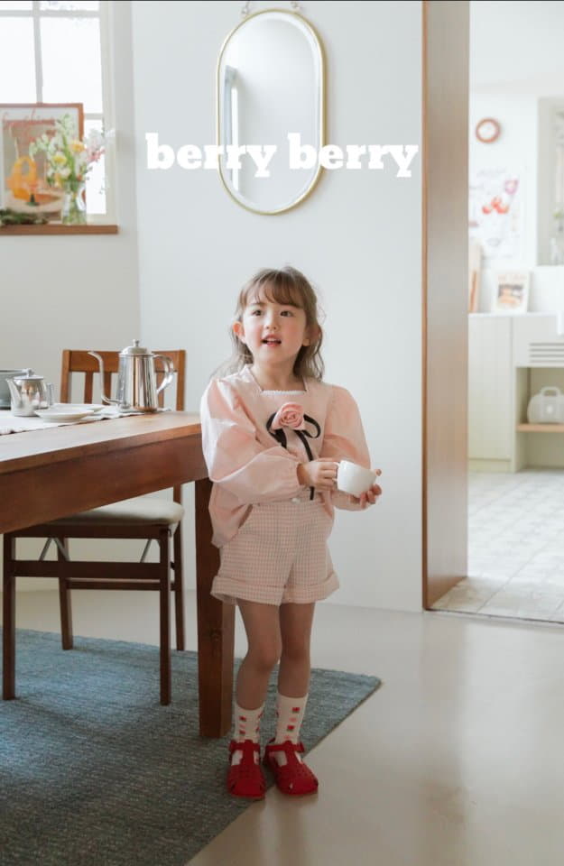 Berry Berry - Korean Children Fashion - #fashionkids - Cosaju Blouse - 4
