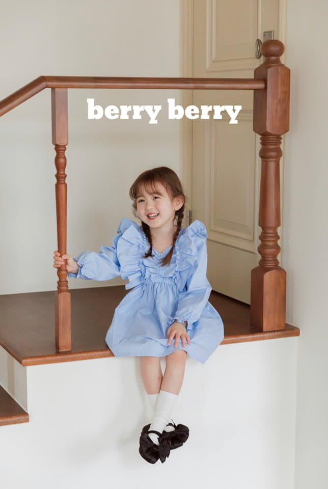 Berry Berry - Korean Children Fashion - #kidsshorts - Angel Berry One-piece - 3