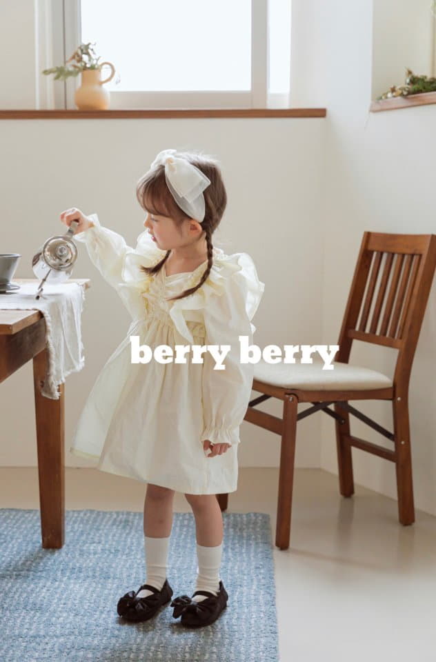 Berry Berry - Korean Children Fashion - #kidsshorts - Angel Berry One-piece - 4