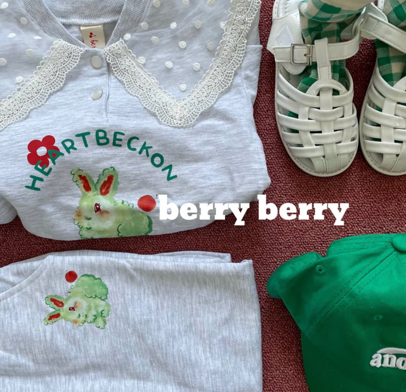 Berry Berry - Korean Children Fashion - #kidzfashiontrend - Bbeggom Top Bottom Set - 3