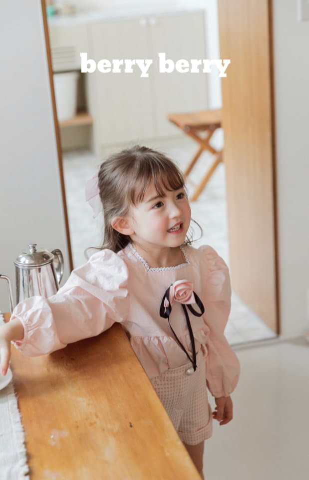 Berry Berry - Korean Children Fashion - #littlefashionista - Cosaju Blouse - 8
