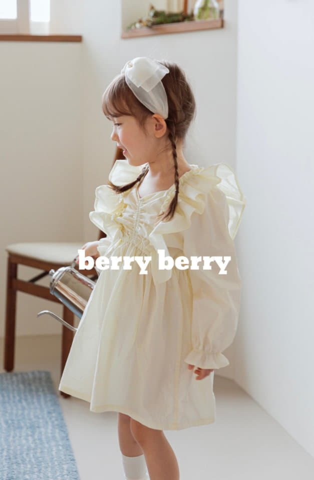 Berry Berry - Korean Children Fashion - #littlefashionista - Angel Berry One-piece - 7