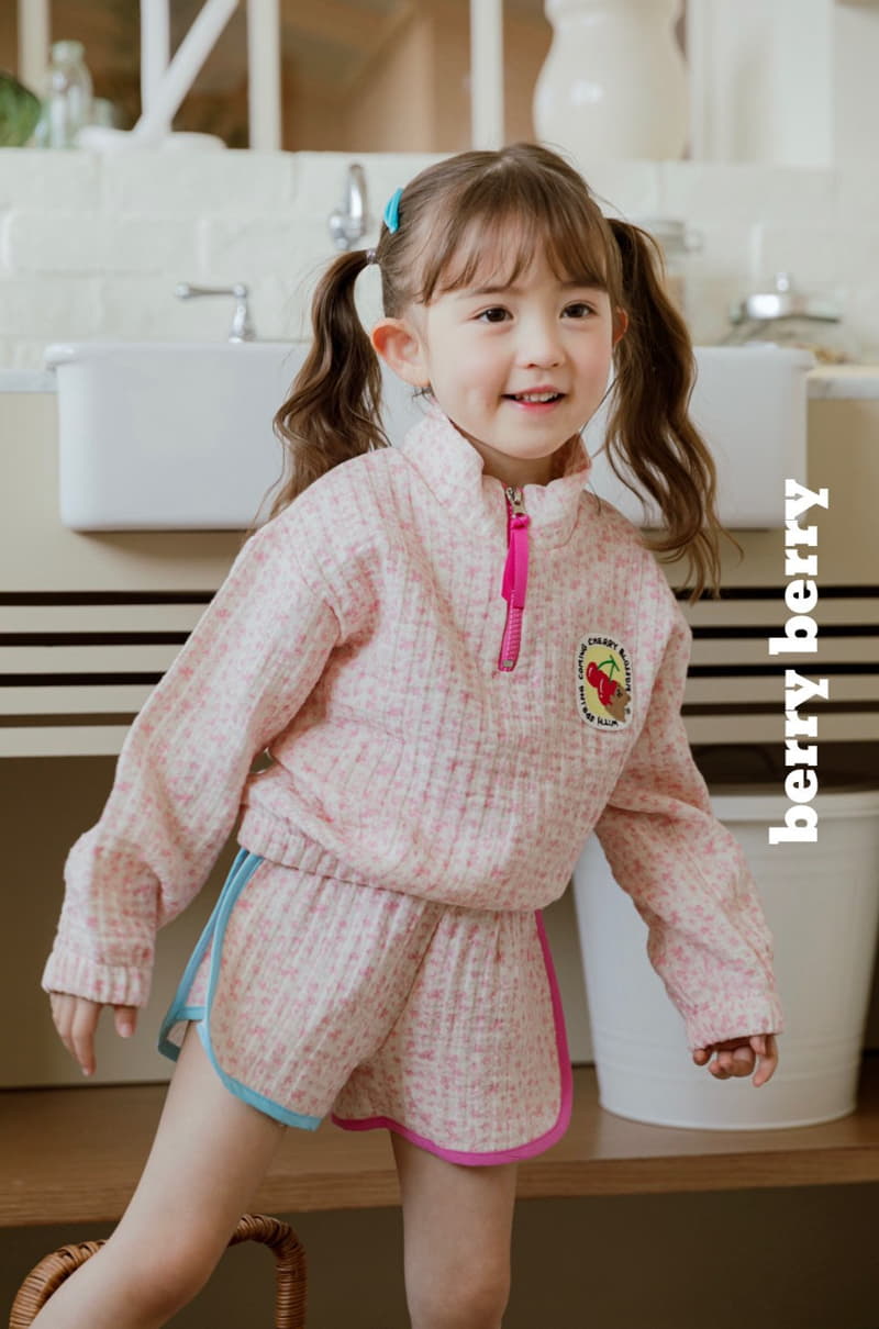 Berry Berry - Korean Children Fashion - #magicofchildhood - Cherry Top Bottom Set - 7