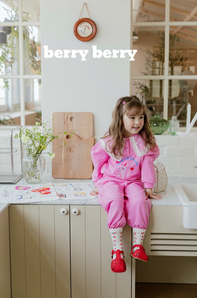 Berry Berry - Korean Children Fashion - #minifashionista - Bbeggom Top Bottom Set - 7