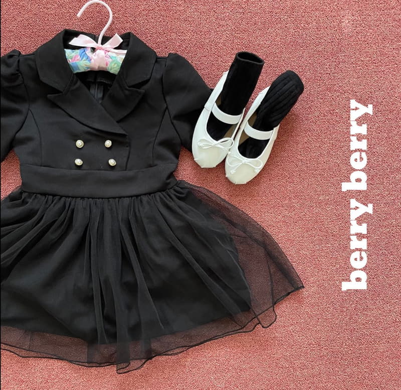 Berry Berry - Korean Children Fashion - #prettylittlegirls - Jenny One-piece - 2