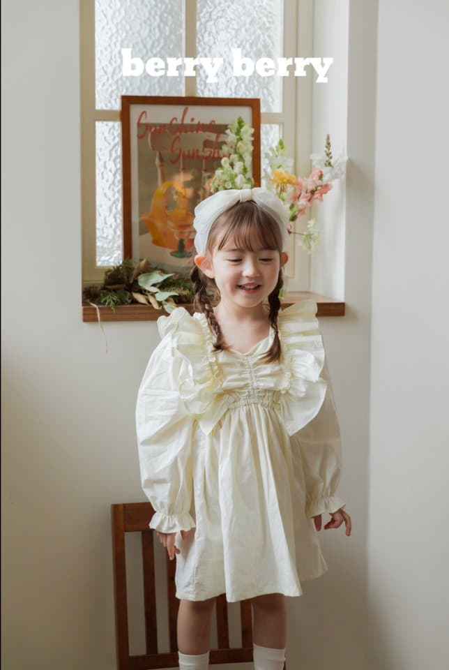 Berry Berry - Korean Children Fashion - #todddlerfashion - Angel Berry One-piece - 11