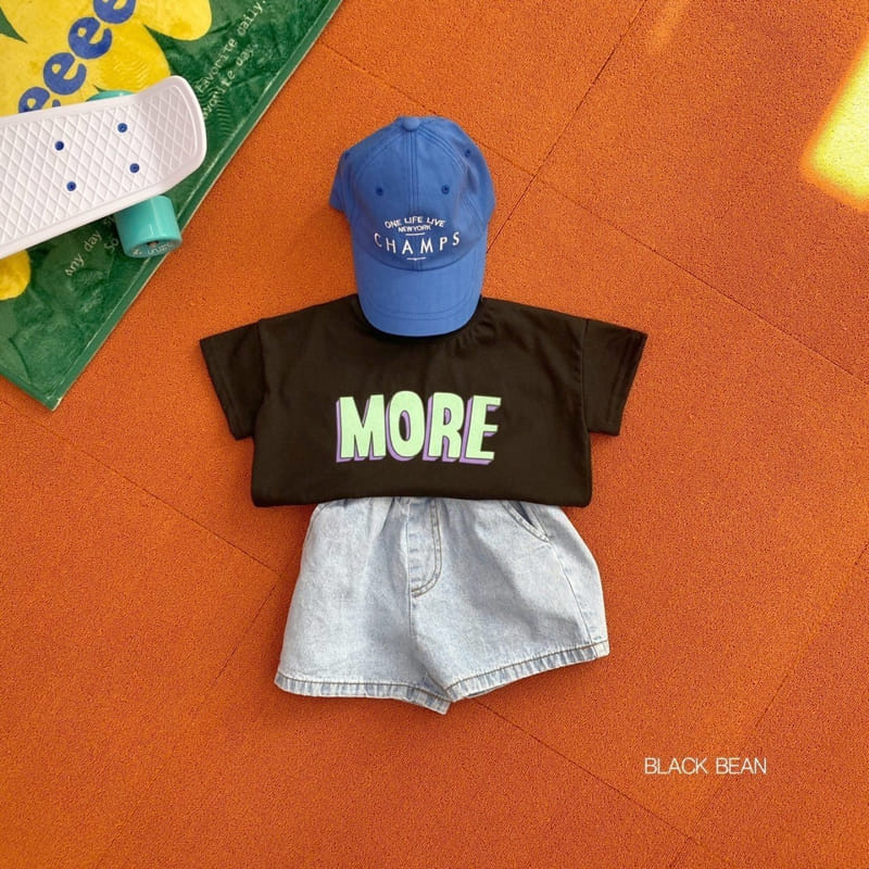 Black Bean - Korean Children Fashion - #kidsstore - More Tee - 8