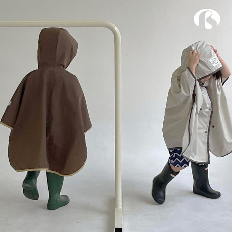 Bonobutton - Korean Children Fashion - #childofig - Coconut Raincoat