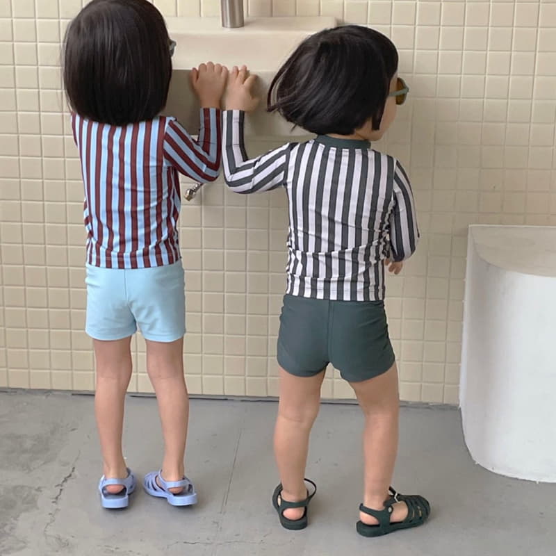 Bonobutton - Korean Children Fashion - #childofig - Frog Rashguard Set