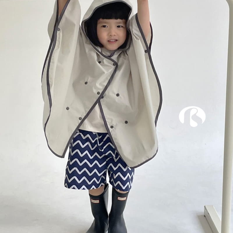 Bonobutton - Korean Children Fashion - #kidsshorts - Coconut Raincoat - 7