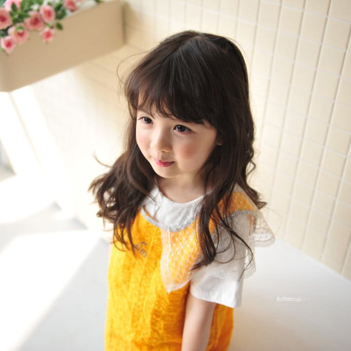 Buttercup - Korean Children Fashion - #childrensboutique - Mesh Cape Tee - 6