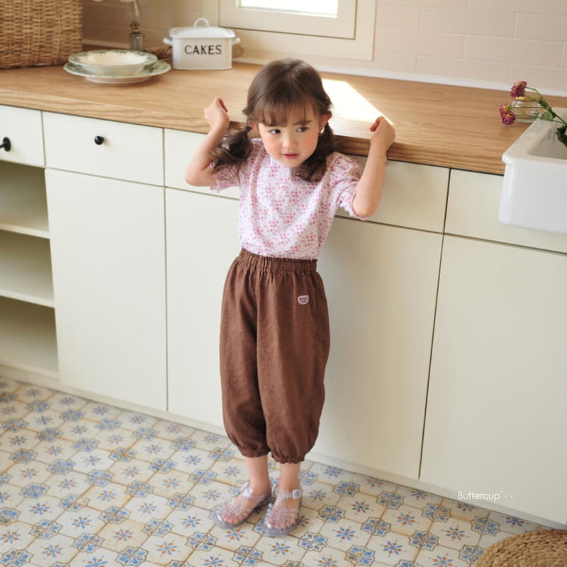 Buttercup - Korean Children Fashion - #discoveringself - Cup Linen Pants - 2