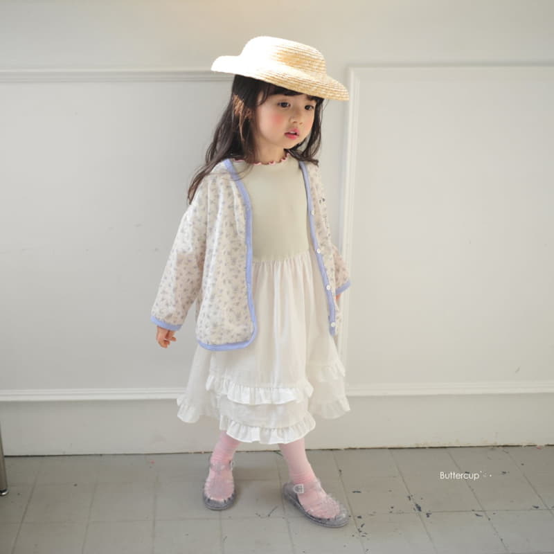 Buttercup - Korean Children Fashion - #fashionkids - Rib Skirt One-piece - 9