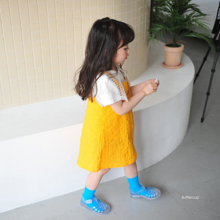 Buttercup - Korean Children Fashion - #fashionkids - Mesh Cape Tee - 9