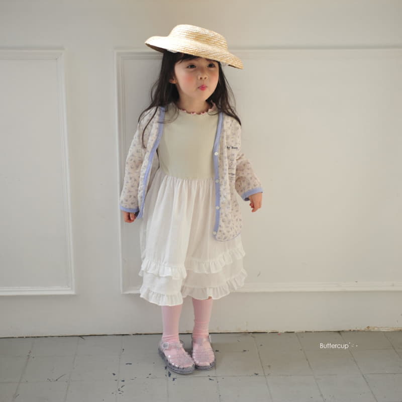 Buttercup - Korean Children Fashion - #kidsshorts - Rib Skirt One-piece - 10