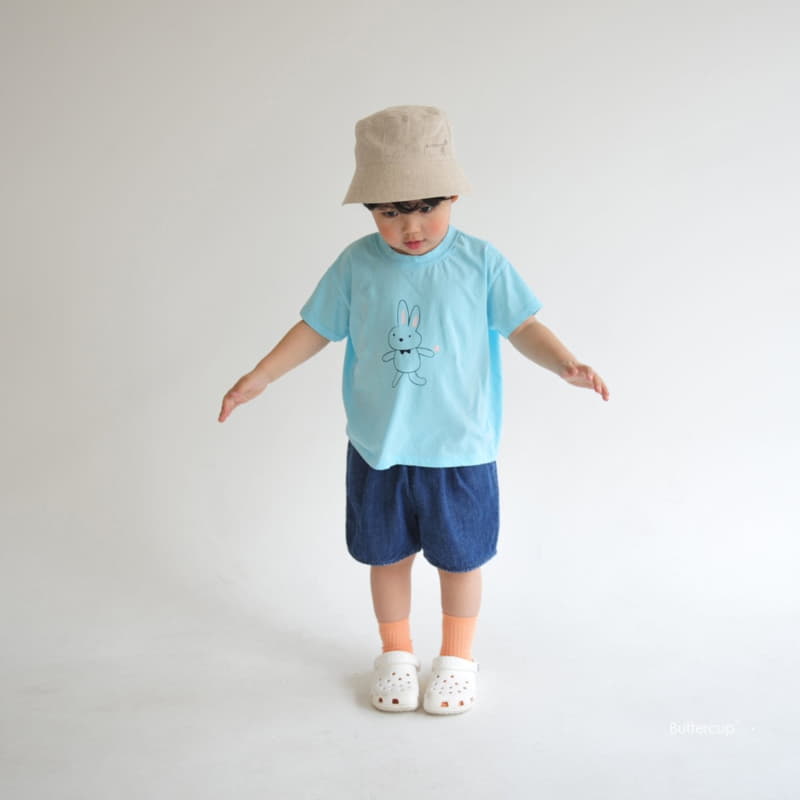 Buttercup - Korean Children Fashion - #kidsshorts - Rabbit TEe