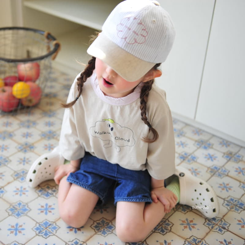 Buttercup - Korean Children Fashion - #littlefashionista - Cloud Single Tee - 12