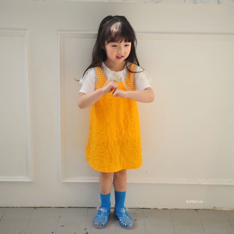 Buttercup - Korean Children Fashion - #minifashionista - Wave One-piece - 6