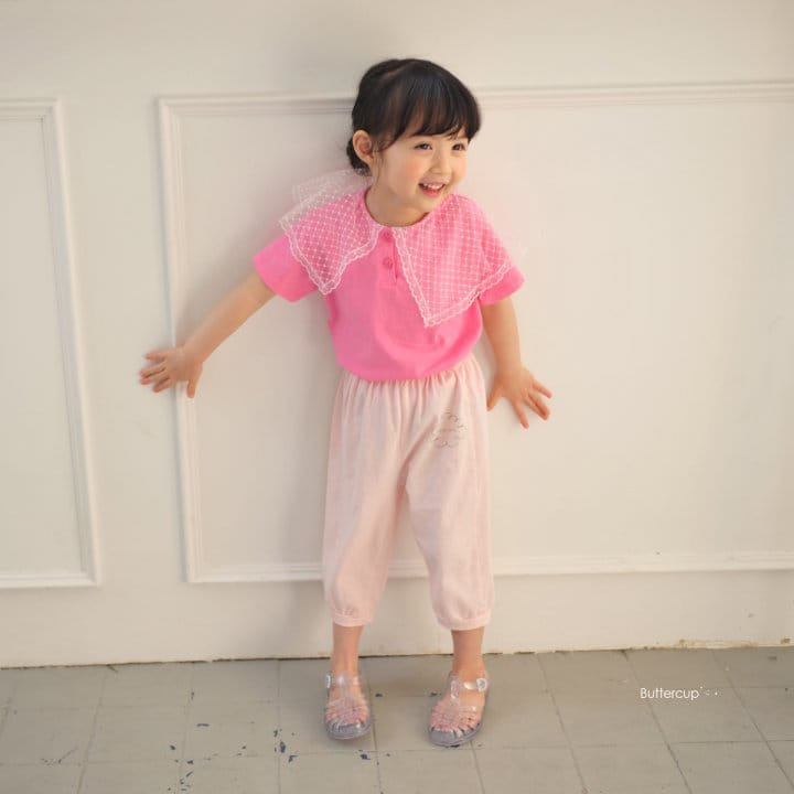 Buttercup - Korean Children Fashion - #prettylittlegirls - Mesh Cape Tee