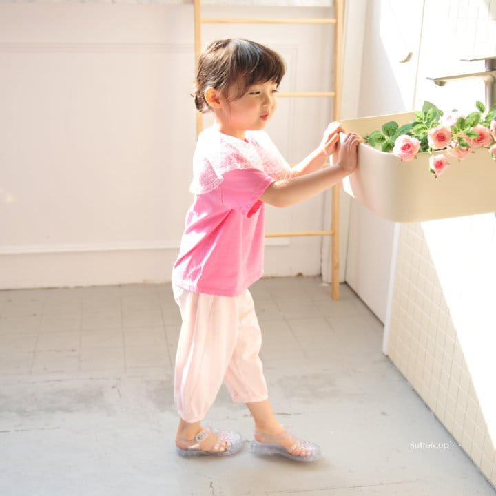 Buttercup - Korean Children Fashion - #toddlerclothing - Mesh Cape Tee - 4