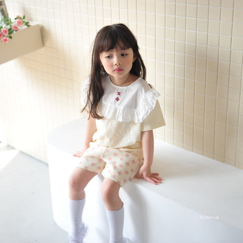 Buttercup - Korean Children Fashion - #stylishchildhood - Lotty Waffle Lace Pants - 9