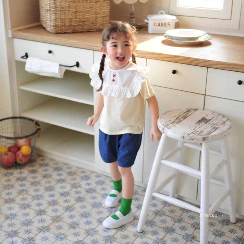 Buttercup - Korean Children Fashion - #toddlerclothing - Clover Tee - 12