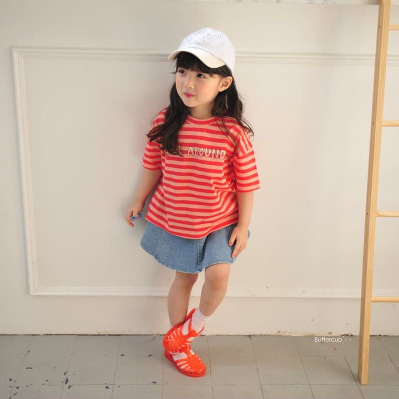 Buttercup - Korean Children Fashion - #toddlerclothing - Whole Denim Skirt Leggings - 11