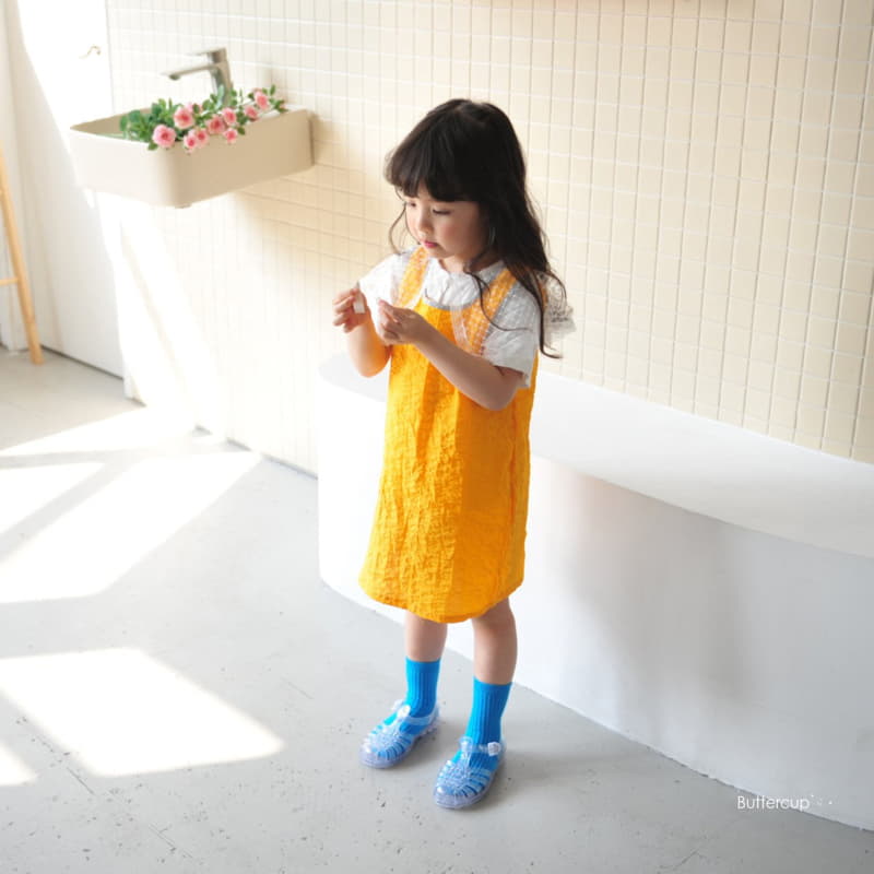 Buttercup - Korean Children Fashion - #toddlerclothing - Wave One-piece - 9