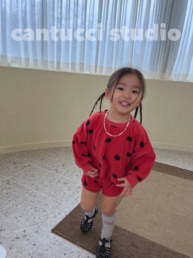 Cantucci Studio - Korean Children Fashion - #designkidswear - Apple Crop Tee - 4