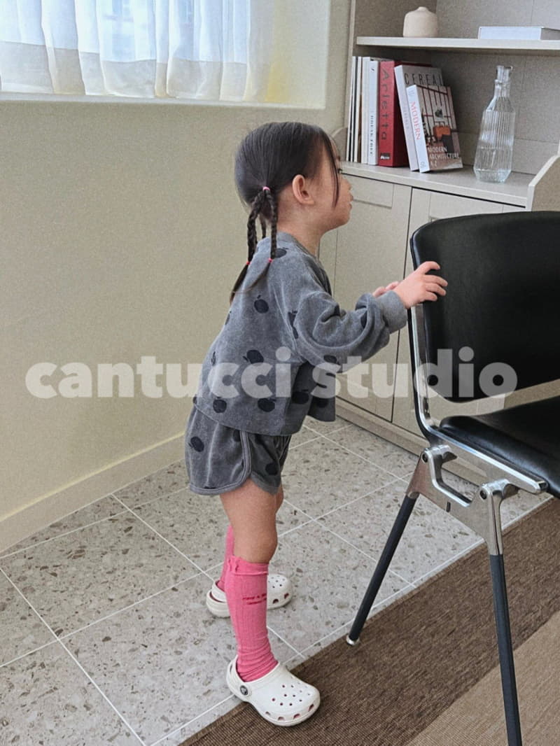 Cantucci Studio - Korean Children Fashion - #kidsshorts - Apple Shorts - 3