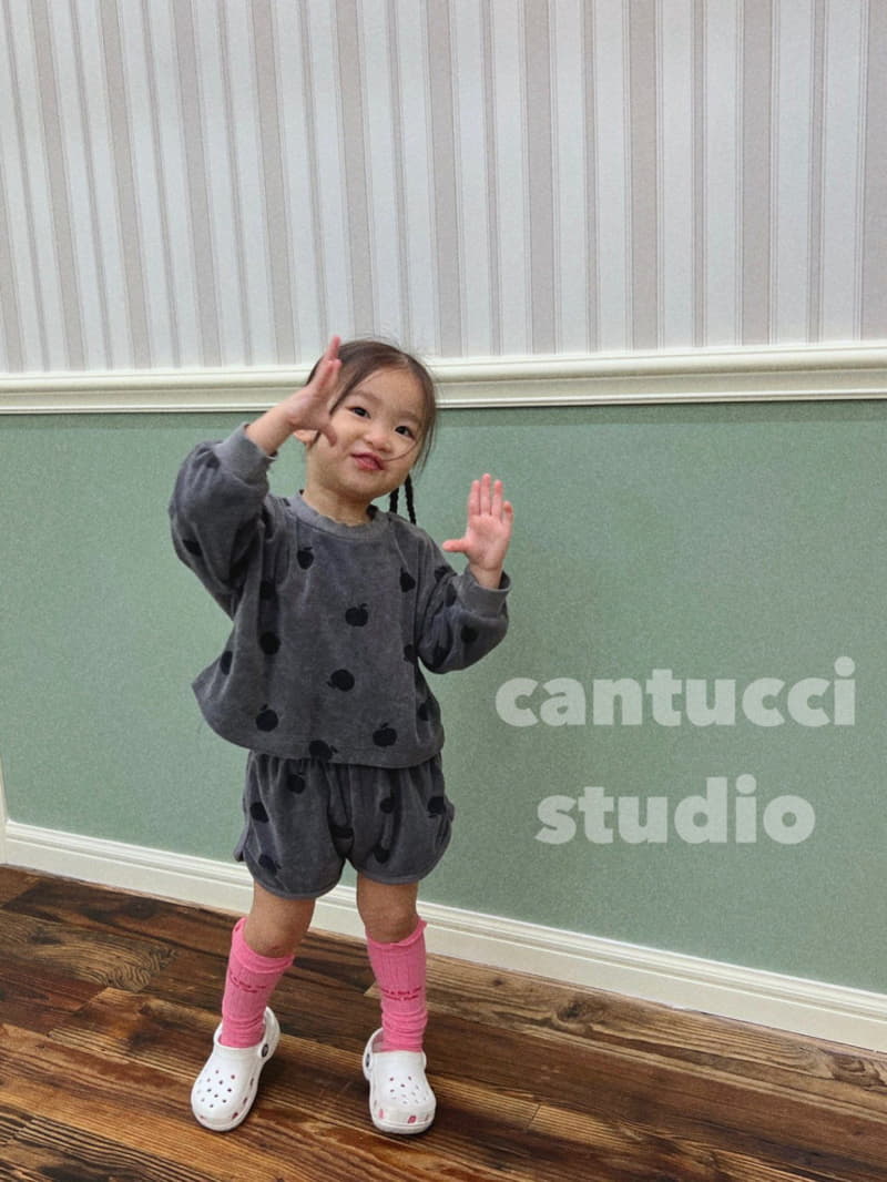 Cantucci Studio - Korean Children Fashion - #kidzfashiontrend - Apple Crop Tee - 8