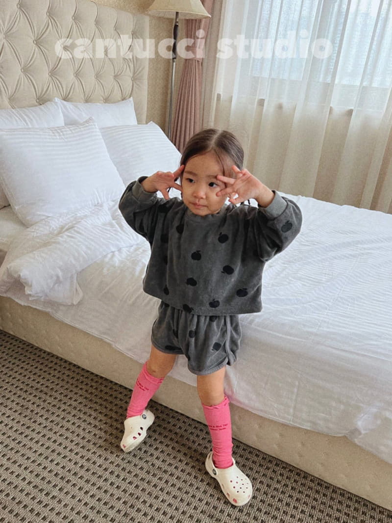 Cantucci Studio - Korean Children Fashion - #littlefashionista - Apple Crop Tee - 10