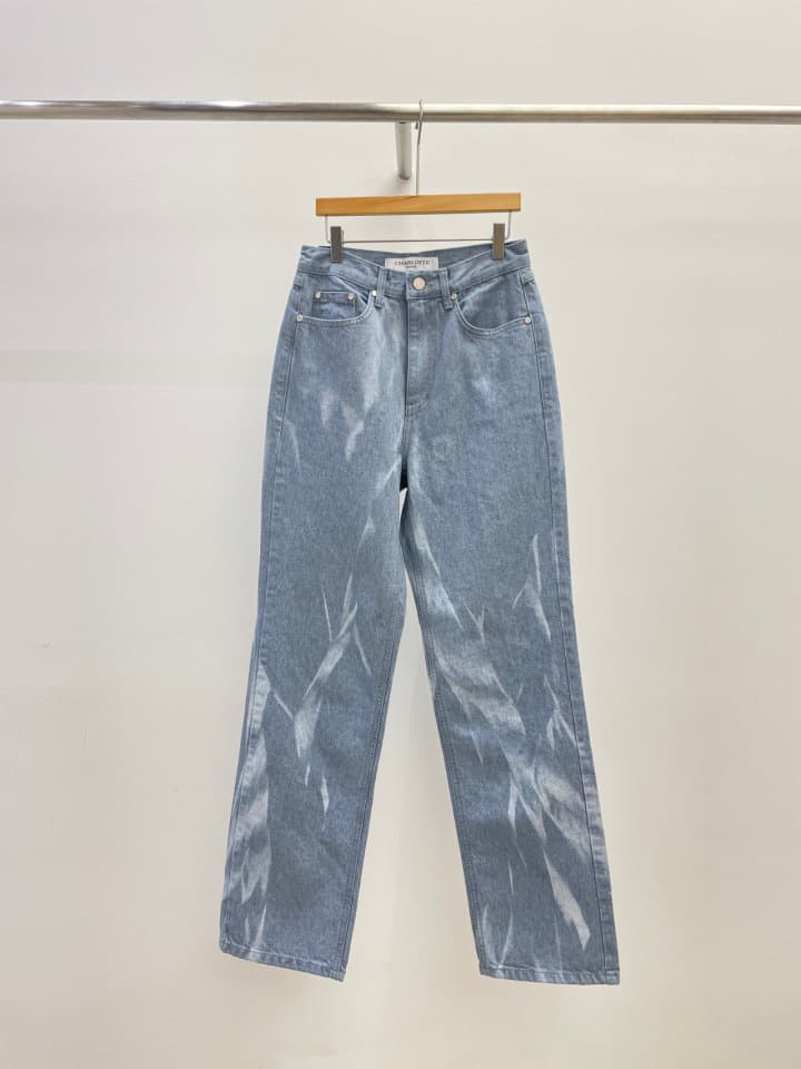 Charlotte - Korean Women Fashion - #momslook - 944 Painting Jeans - 8