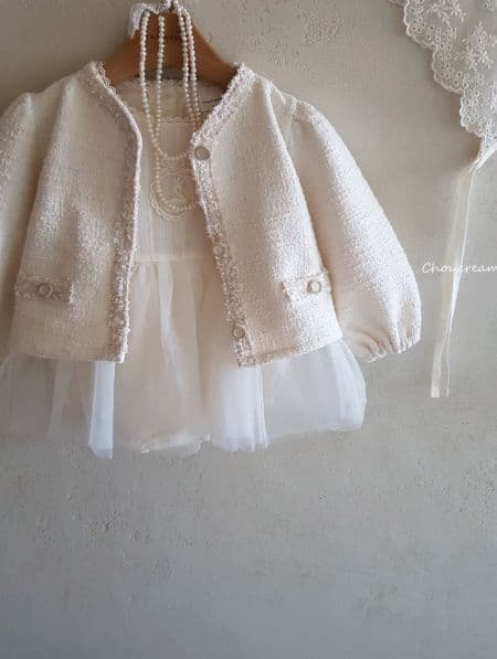 Choucream - Korean Baby Fashion - #babyfever - Bebe Twid Jacket - 8