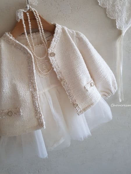 Choucream - Korean Baby Fashion - #babylifestyle - Bebe Twid Jacket - 10