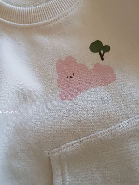 Choucream - Korean Baby Fashion - #babylifestyle - Rabbit Sweatshirt Bodysuit - 8
