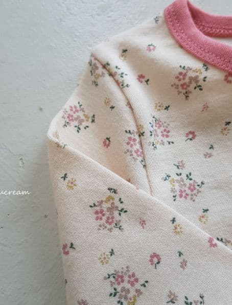 Choucream - Korean Baby Fashion - #babyoutfit - Romance Flower Easywear - 5