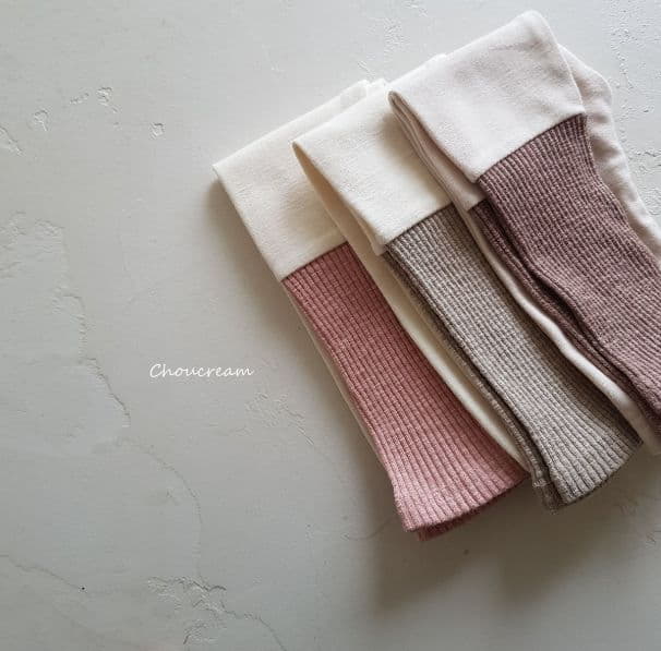 Choucream - Korean Baby Fashion - #onlinebabyboutique - Bebe Rib Color Leggings - 9