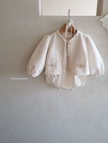 Choucream - Korean Baby Fashion - #onlinebabyshop - Bebe Twid Jacket - 2