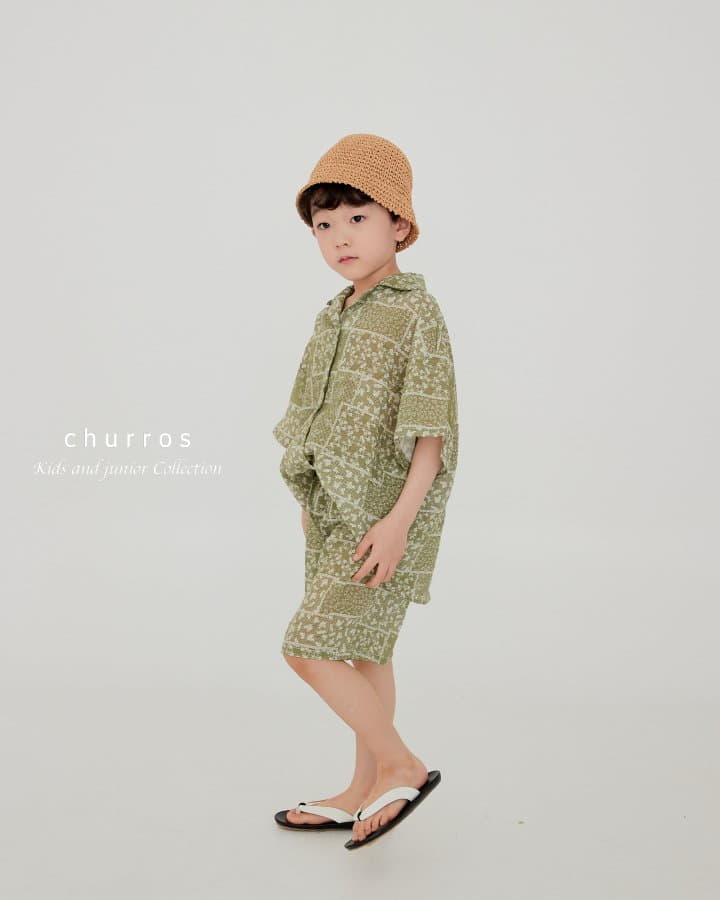 Churros - Korean Children Fashion - #Kfashion4kids - Sahara Top Bottom Set - 10