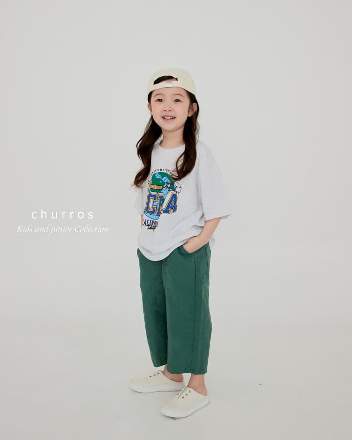 Churros - Korean Children Fashion - #Kfashion4kids - UCLA Paint Tee - 12