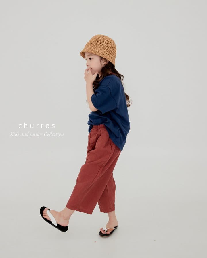 Churros - Korean Children Fashion - #childofig - Slit Line Pants - 5