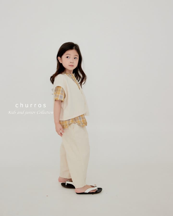 Churros - Korean Children Fashion - #childofig - Ice Slub Pants - 9