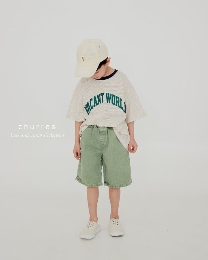 Churros - Korean Children Fashion - #childofig - Pigment Cotton Shorts - 6