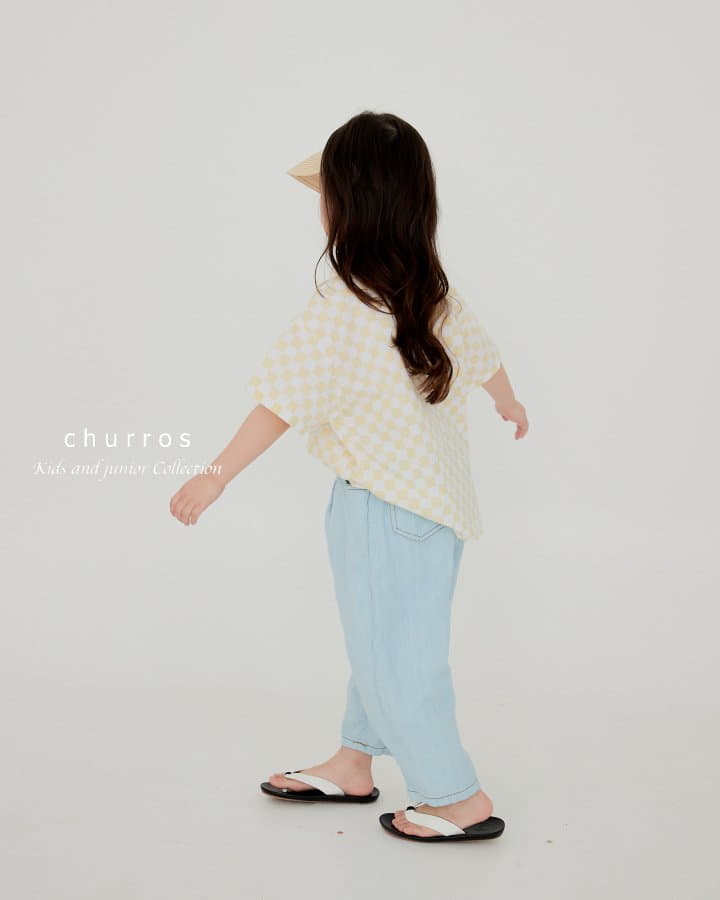 Churros - Korean Children Fashion - #childrensboutique - Check Summer Shirt - 11
