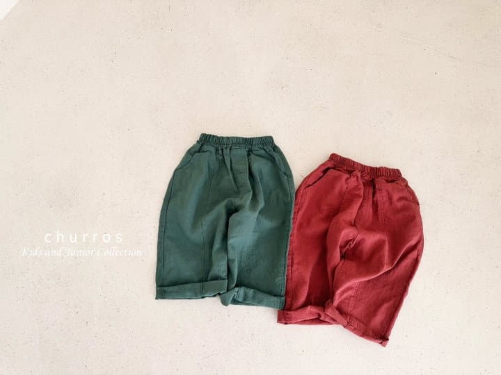 Churros - Korean Children Fashion - #childrensboutique - Slit Line Pants - 6