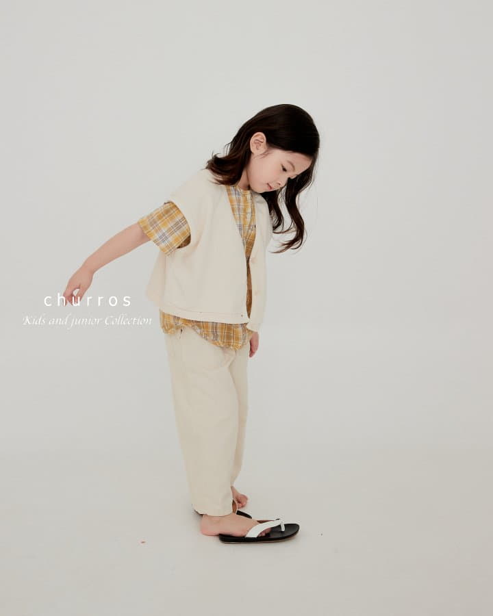 Churros - Korean Children Fashion - #childrensboutique - Ice Slub Pants - 10