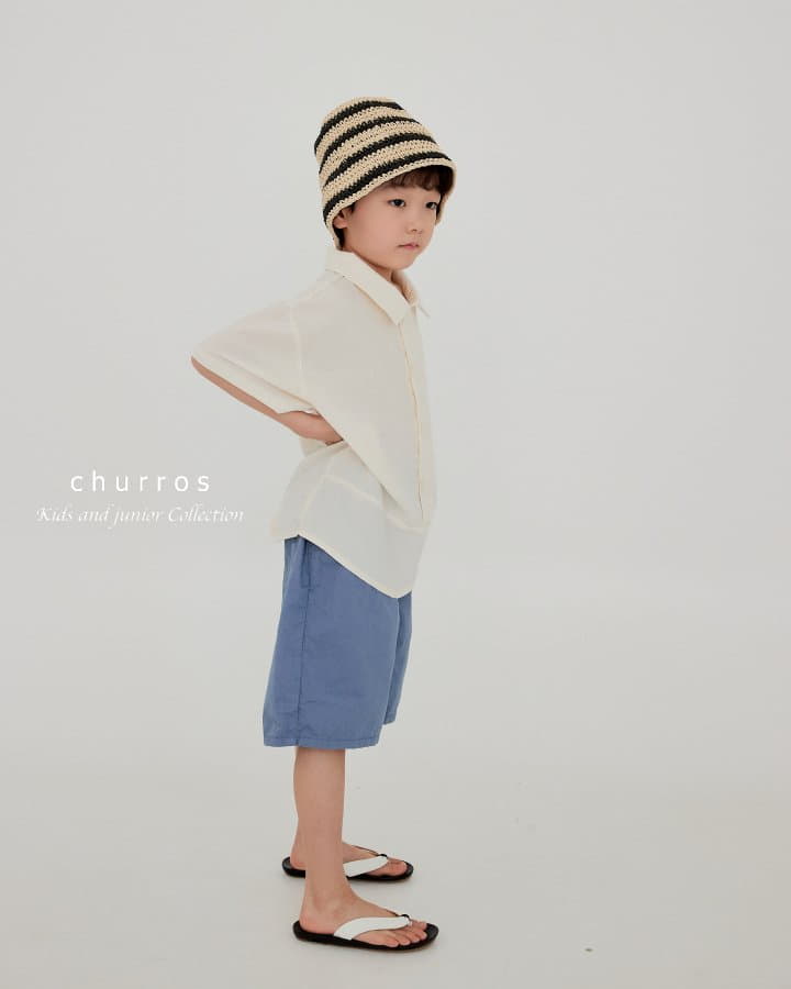 Churros - Korean Children Fashion - #childrensboutique - Double Button Shirt - 7