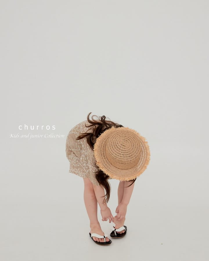 Churros - Korean Children Fashion - #childrensboutique - Sahara Top Bottom Set - 4