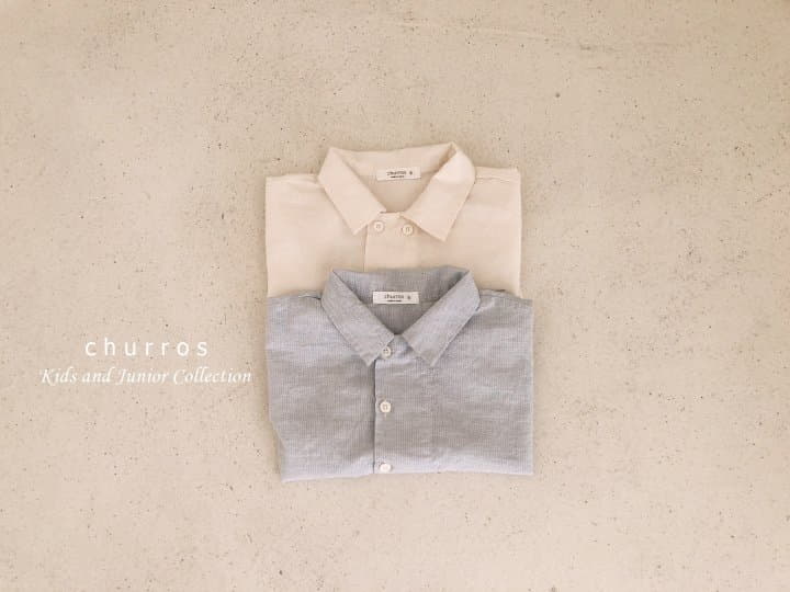Churros - Korean Children Fashion - #designkidswear - Double Button Shirt - 8